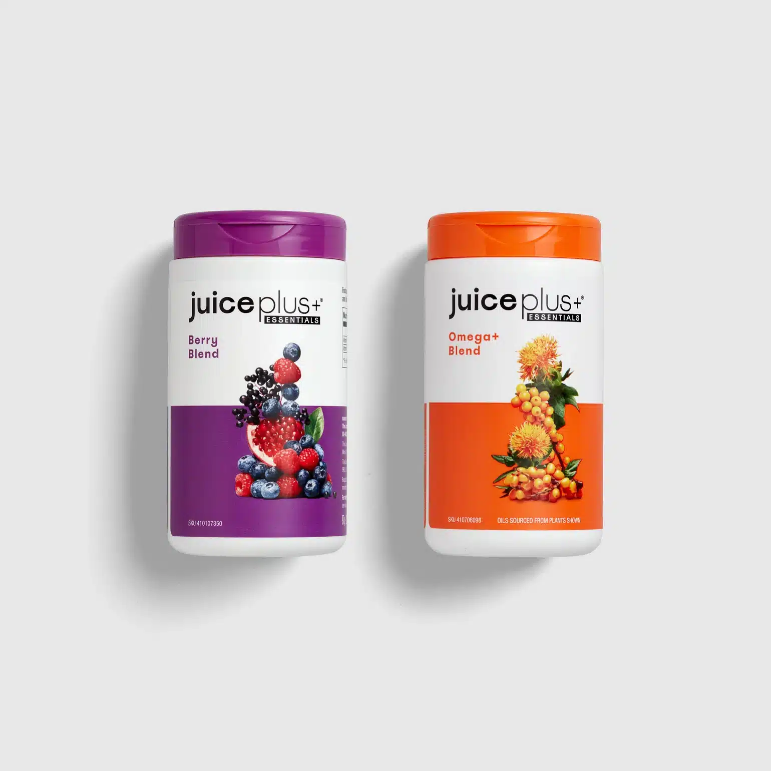 Juice Plus+ Beeren- und Omega+ Auslese Kapseln