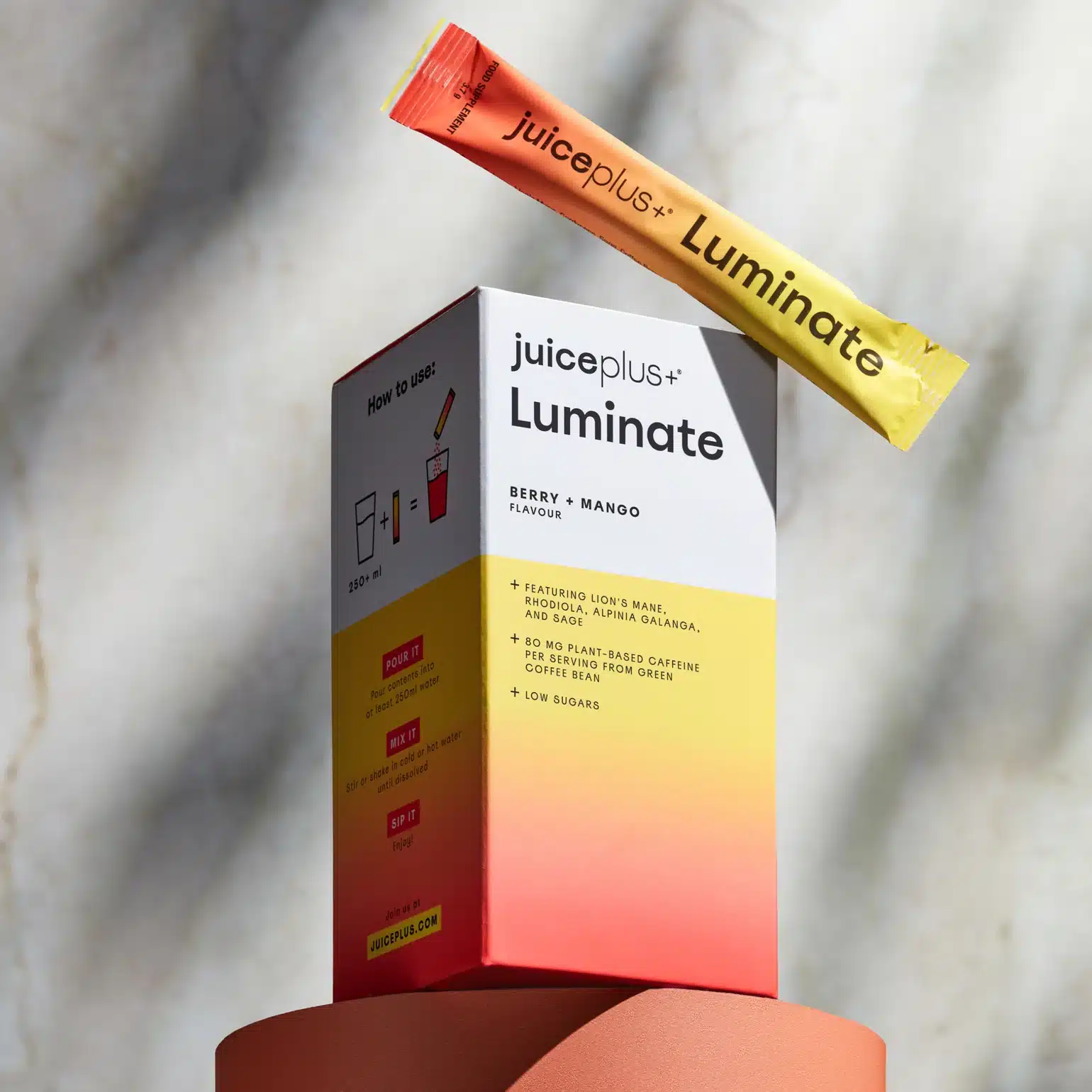 Juice Plus+ Luminate Packung