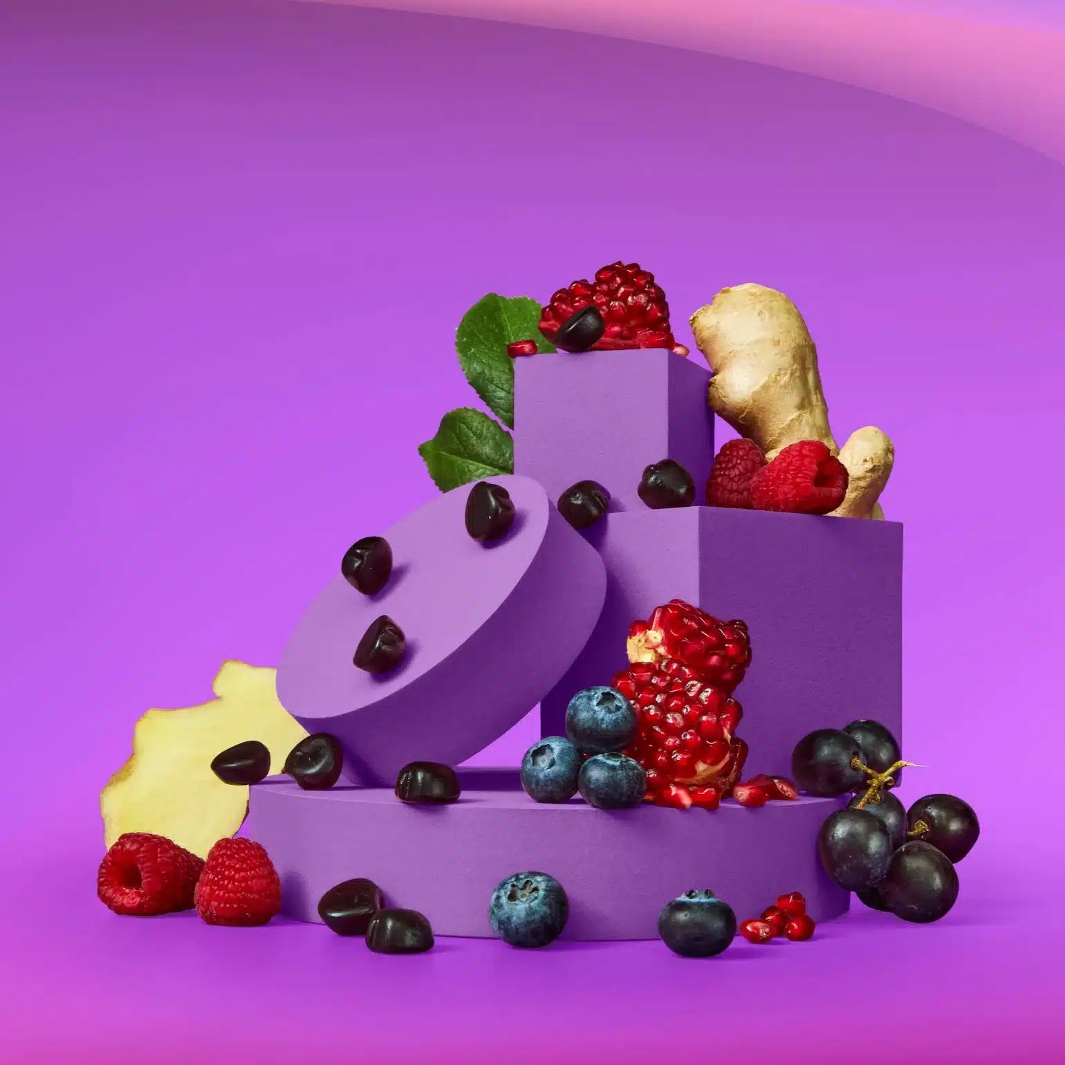 Juice Plus+ Obst-, Gemüse- & Beerenauslese Pastillen - Beeren